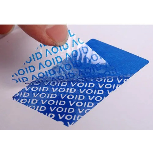 Void Security Warranty Barcode Labels Application: Industrial