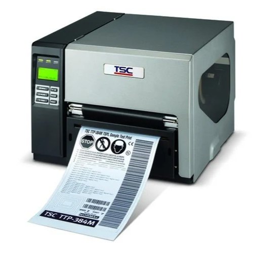 TSC TTP 2610 MT - Heavy Duty Grey Electric Industrial Label Barcode Printer | Durable High-Quality Printing Solution