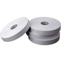 King Pu Taffeta Roll - Polyester Material, 225 M Length, White Color - Plain Pattern, One Sided Design, Various Sizes Available