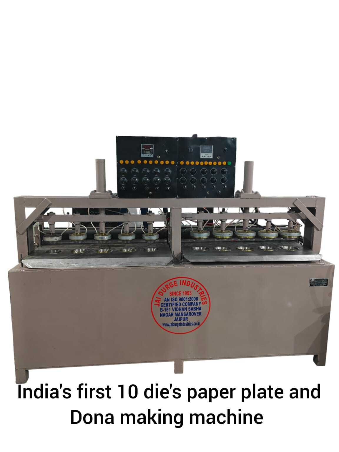 10 Die Paper plate making machine