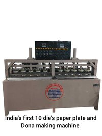10 Die Paper plate making machine