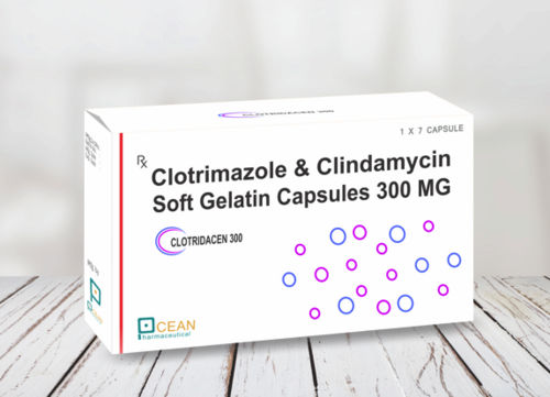 Clotrimazole and Clindamycin Soft gelatin 300mg Capsule