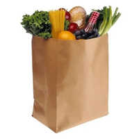 Brown Grocery Kraft Paper Raw Material