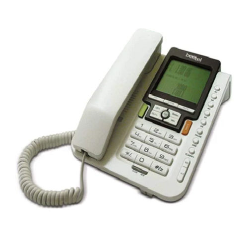 White Beetel M71 Landline Phone