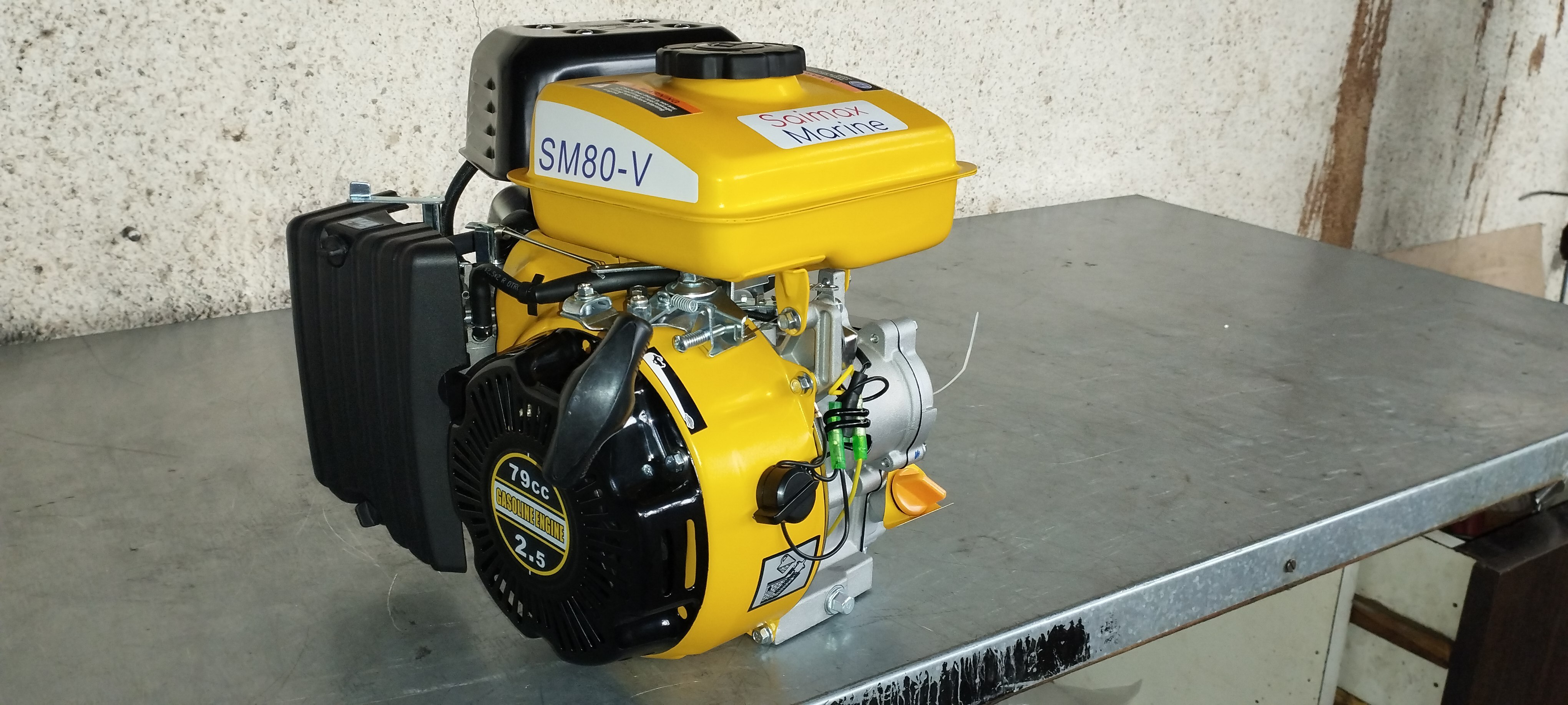 SM80V 2.5 HP Engine  (All spare part available)