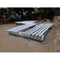 Fiberglass Composite Pipe - Frp Material, 3 Feet Length, Grey Color | Chemical Usage, Durable And Resistant Design
