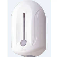 Automatic Hand Sanitizer Dispenser - Plastic Material, Different Sizes Available - White Color, Recommended For All