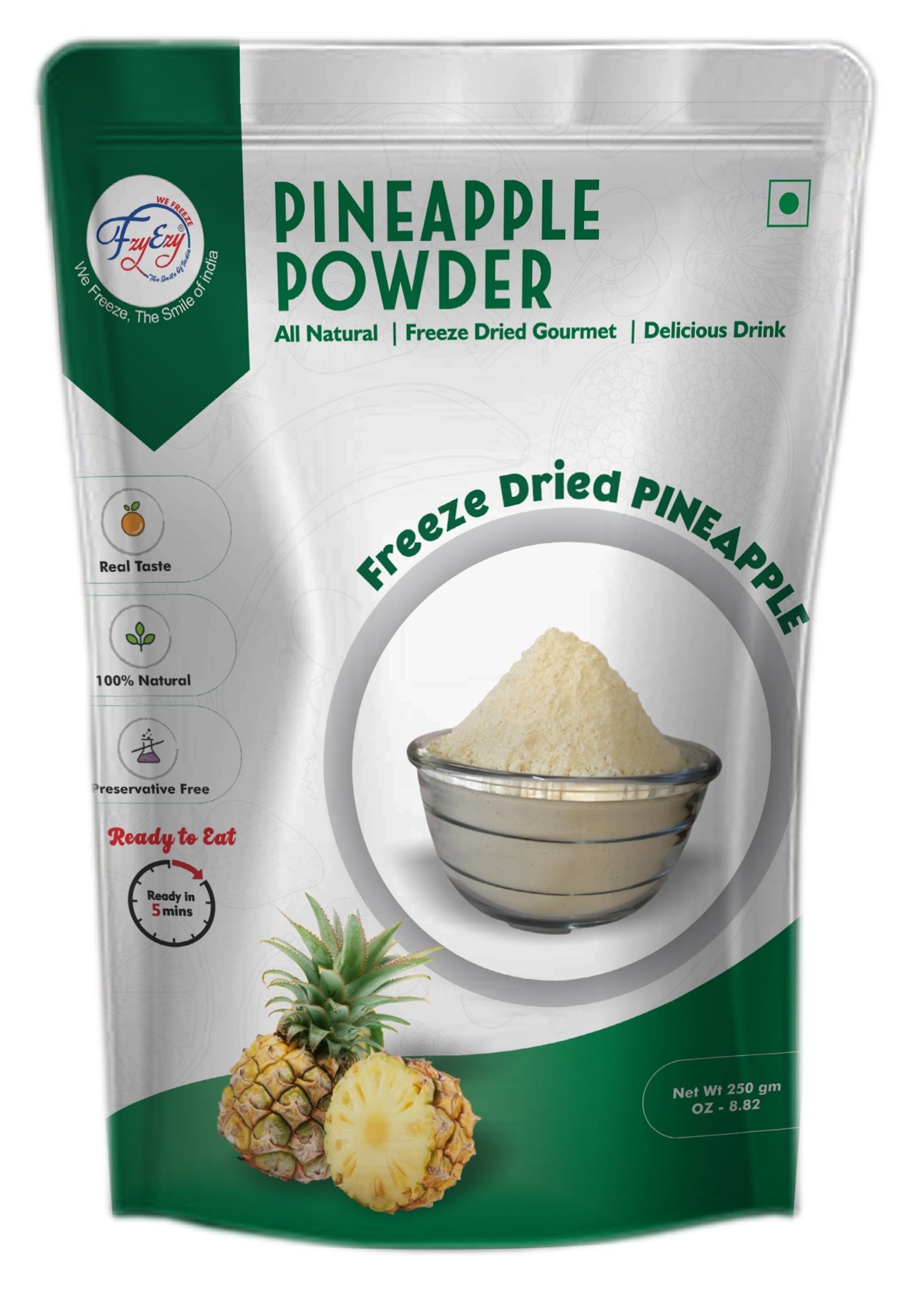 Freeze Dried Pineapple Powder