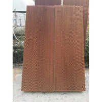 Brown Evaporative Cooling Pad - Industrial Use | New Condition, 8 kg Weight, Efficient Cooling Solution, Designed for Heavy-Duty Applications