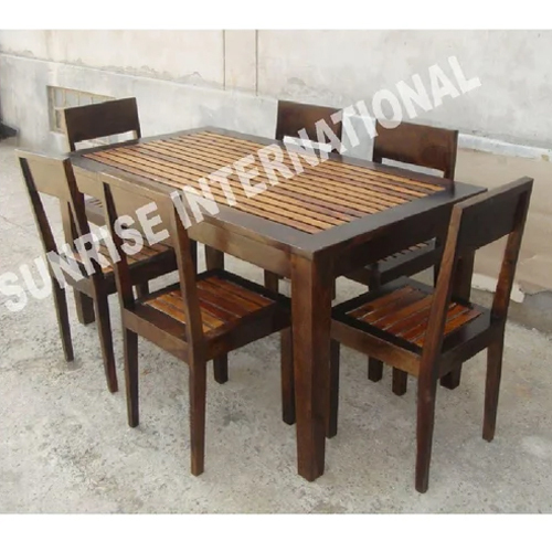 Modern Wooden Dining Table Set