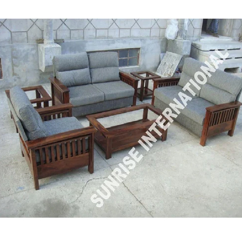 Modern Wooden Sofa Set