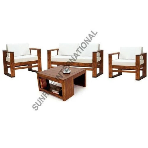 Stylish Wooden Sofa Set