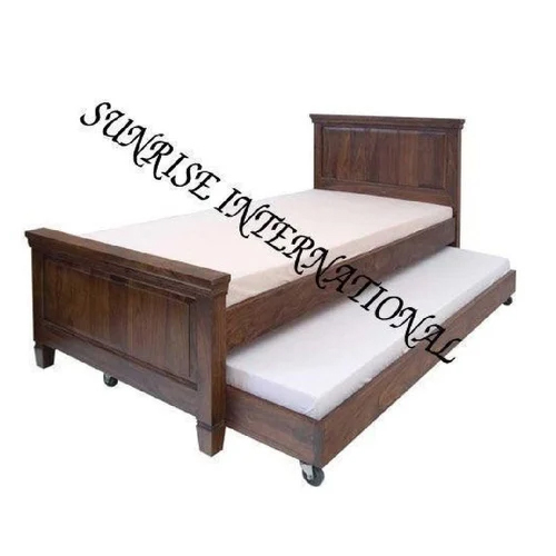 Contemporary Wooden Sofa Trundle Bed
