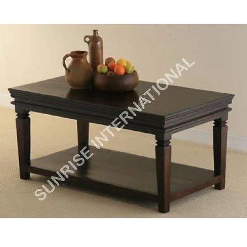 Modern Wood Coffee Center Table