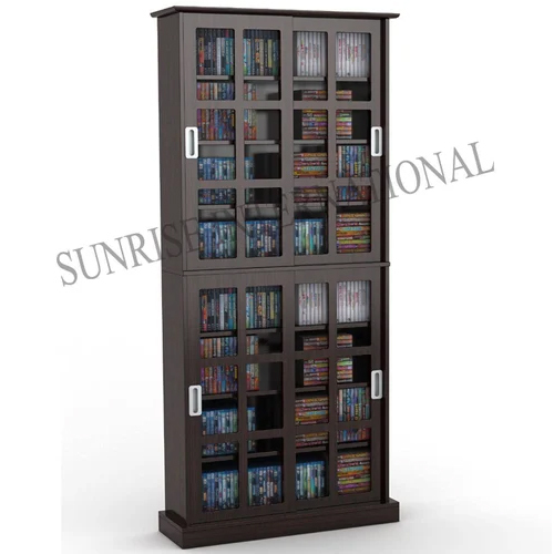 Wooden CD And DVD Cabinet Rack