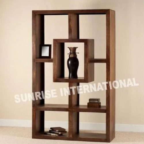 Stylish Wooden Bookshelves Display Rack