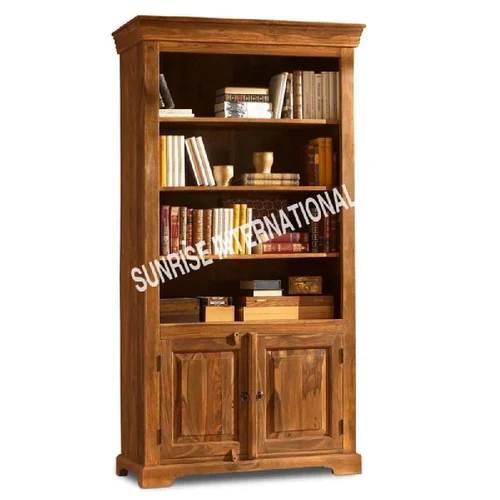 Ethnic Style Wooden Bookshelf