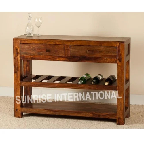 Solid Sheesham Wood Console Table