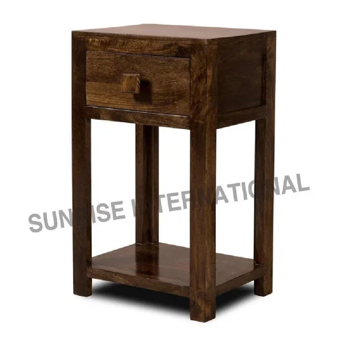 Wooden Bedside Cabinet Table
