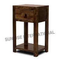 Wooden Bedside Cabinet Table