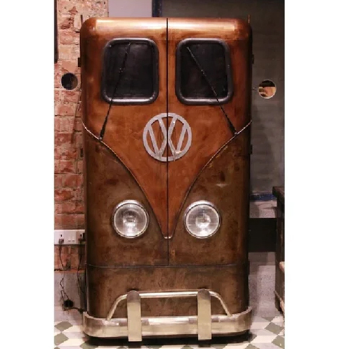 Automobile Volkswagen VW Kombi Bar Cabinet Rack
