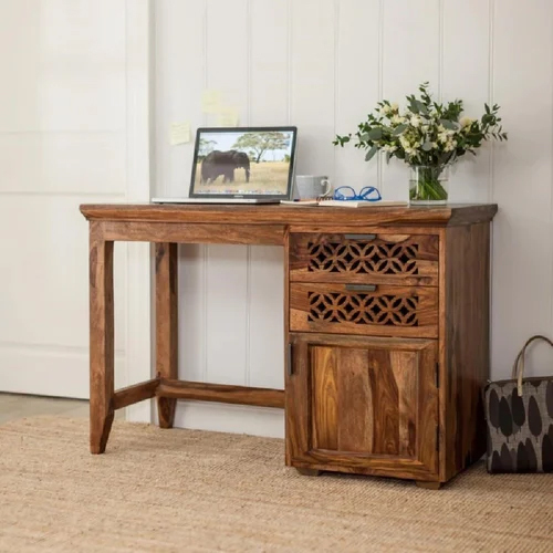 Artistic Wooden Writing Computer Study Table