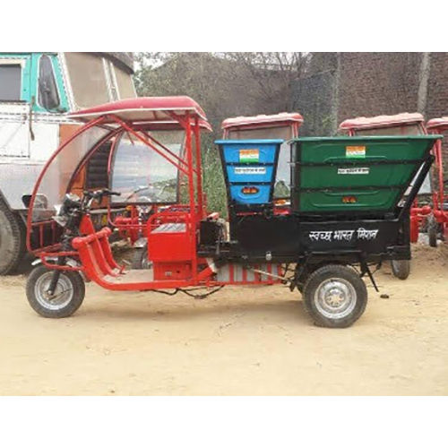 300 Kg E-Riksha Garbage Tipper