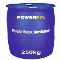 Paver Block Hardener - Liquid, Non-hazardous | Chloride-based Plasticizer For Accelerating Cement Setting, 5-8% Recommended Dosage