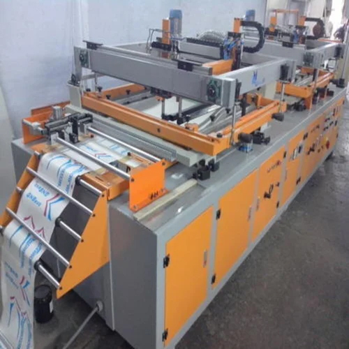 Multi Color Non Woven Carry Bag Printing Machine