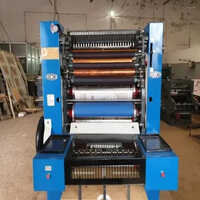 Multi Color Non Woven Bag Printing Machine - Metal Construction, Different Available Sizes | Automatic Grade With Human Machine Interface Controls, Warranty Included