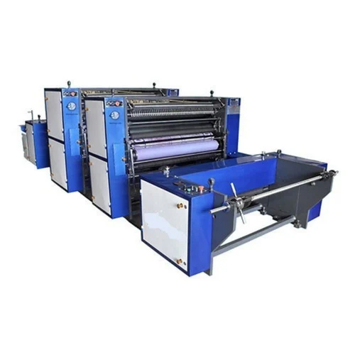 Industrial Roll To Roll Non Woven And Paper Printing Machine