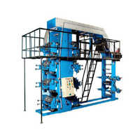 8 Colour Flexographic Printing Machine - Color: Blue