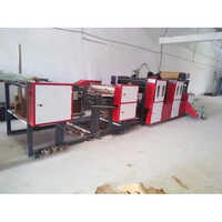 Red Roll To Sheet Cutting Machine For Packaging Line