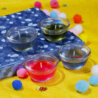 Different Available Gw Creations Blue Gel Butterfly Candle
