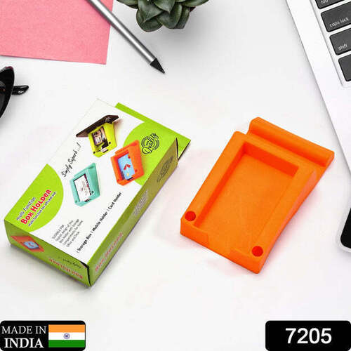 BUSINESS CARD AND  MOBILE HOLDER PLASTIC MULTI FUNCTION USE