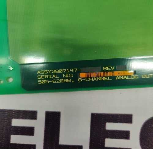 SIEMENS 505-6208B MODULE ANALOG OUTPUT