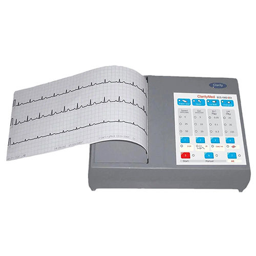 Clarity Med ECG 100D 3 Channel Machine