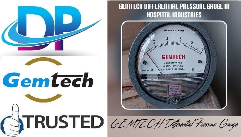 GEMTECH Differential Pressure Gauge Dealers Nr Maharaja Agrasen Hospital