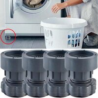 WASHING MACHINE SUPPORT ANTI VIBRATION WASHING MACHINE SUPPORT ADJUSTABLE WASHER ANTI VIBRASION PADS