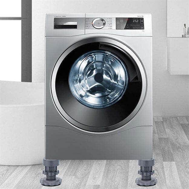 WASHING MACHINE SUPPORT ANTI VIBRATION WASHING MACHINE SUPPORT ADJUSTABLE WASHER ANTI VIBRASION PADS