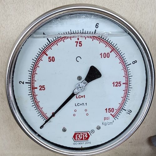 Diaphragm Pressure Gauge Back Contention