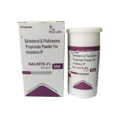 500mcg Salmeterol And Fluticasone Propionate Dry Powder For Inhalation IP