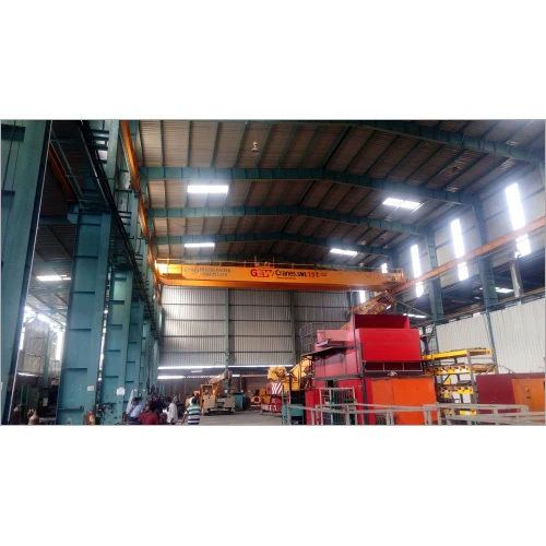 Yellow 7.5 Ton Double Girder Eot Cranes