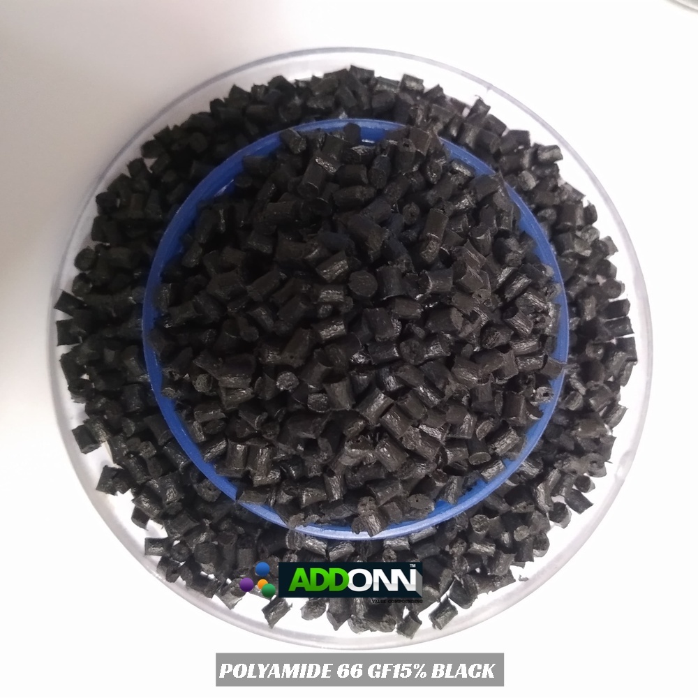 Nylon 66 Glass Filled 15% Plastic Pellets Raw Materials