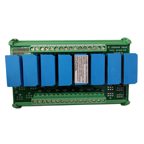 8 Channel 4 To 20mA Loop Powered Current Isolator For Analog In Out