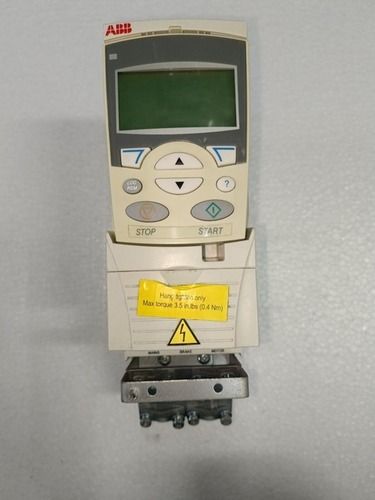 ABB ACS355-03U-02A4-4 with ACS-CP-A Keypad 0.75kw 1hp 3 phase 400-480V 2.4A Vfd