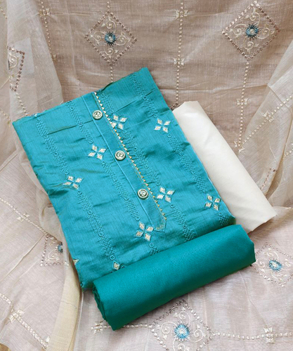 Embroidery Work Dreesmaterial