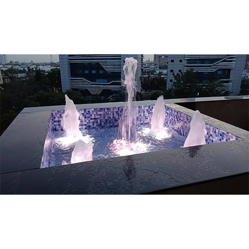 Foaming Jet Fountain