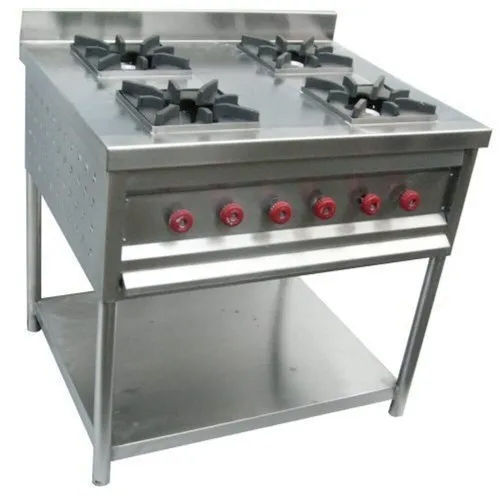 Four Burner Ss Continental Range - Application: Commercial