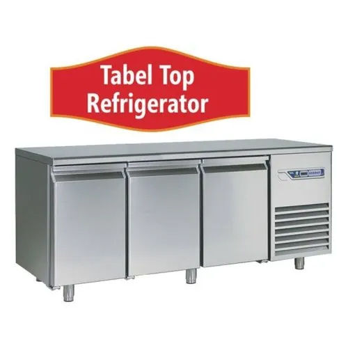 Table Top Refrigerator - Color: Silver